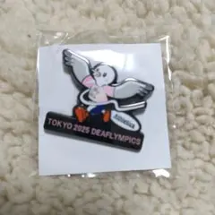 TOKYO 2025 デフリンピック ピンバッジ 陸上