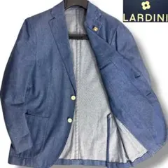 J7219 美品 ラルディーニ 現行ハイゲージコットンニットジャケット XL J7219 美品 ラルディーニ 現行ハイゲージコットンニットジャケット XL