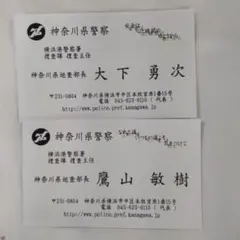 非売品 映画 帰ってきたあぶない刑事 名刺風カードセット 名刺カード