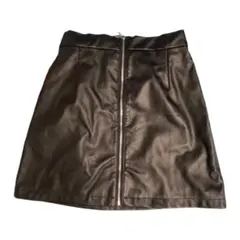 レザースカート