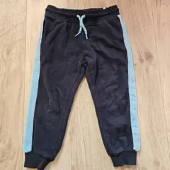 H&M　裏起毛　スエットパンツ　長ズボン　ジャージ風　100