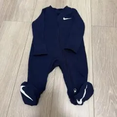 Nike ネイビー ロンパース 3M