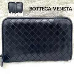 ご成約品 ボッテガヴェネタ 2つ折り 財布 イントレチャート ラウンドファスナー
