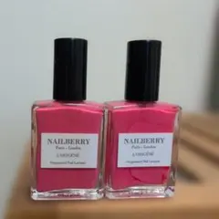 NAILBERRY ネイルベリー ネイルポリッシュ マテリアル 2本セット