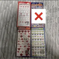 3枚セット　ボンボンドロップシール　ディズニー