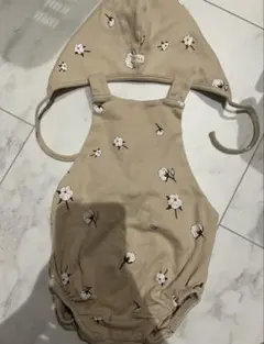 organic zoo オーガニックズー　ロンパース&ボンネット（1y〜2y)