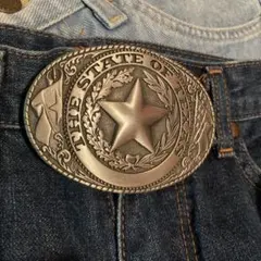 ウエスタンバックル1982U.S.A THE STATE OF TEXAS 未使