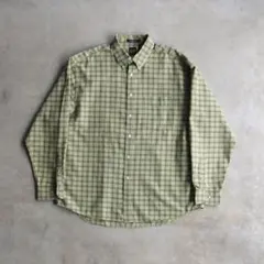 90s GAP ギャップ The BIG Oxford チェック シャツ L
