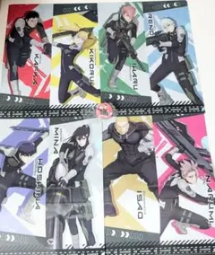 【 新品 全4種 コンプリート マグネット付き 】 怪獣8号 クリアファイル