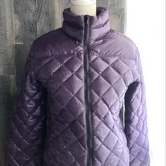 AZUL BY MOUSSY ダウンジャケット キルティング風 パープル