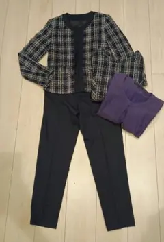 ツイードスーツ4点セット