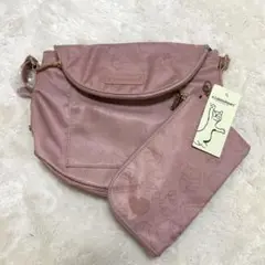 未使用　マンハッタナーズ ショルダーバッグ 猫 キャット柄
