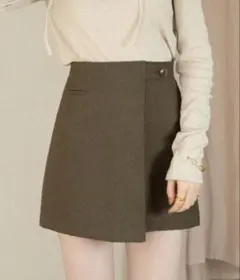 hinari ラップデザインミニスカパン