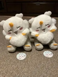 ちいかわ 】 あのこBIGぬいぐるみ 笑顔 タグ付き - メルカリ