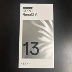 OPPO Reno13a ルミナスネイビー新品同様品