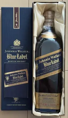 ※値下げ※【未開封】ジョニーウォーカー　ブルーラベル1820 古酒 ジョニーウォーカー オールデスト ブルーラベル 1820 750ml 43
