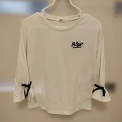 ALGY ホワイト 長袖カットソー S