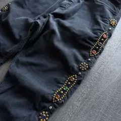 KAPITALキャピタル studs flea スタッズコーデュロイフレアパンツ 