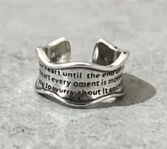 シルバー925メキシカンジュエリーヴィンテージリングインディアンメッセージリング