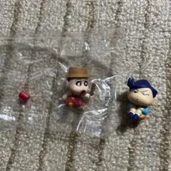 クレヨンしんちゃん&風間くん　ガチャガチャ