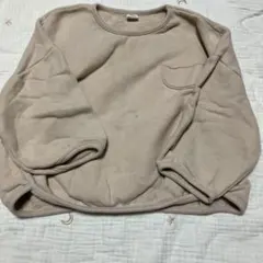 微裏起毛♪韓国子供服ポケット付きスエット100cm