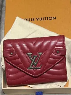 LOUIS VUITTON ニューウェーブ コンパクトウォレット ルージュ