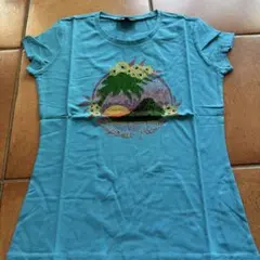 Emporio Armani 青 グラフィック Tシャツ