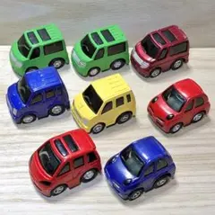プルバックダイキャストカー 日本の国産車セットのサムネイル