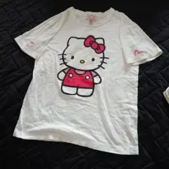 EVISU Hello Kitty コラボ Tシャツ ホワイト 40のサムネイル