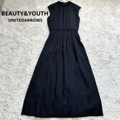 【BEAUTY&YOUTH UNITEDARROWS】ロングワンピース ブラック