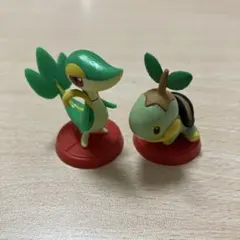 チョコエッグ ポケモン ナエトル　ツタージャ　フィギュア セット