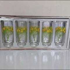 レトロHOYAグラスセット