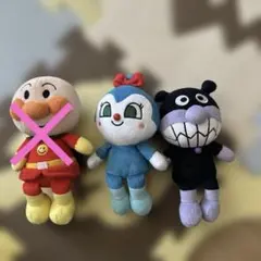アンパンマン プリちぃビーンズ ぬいぐるみ バイキンマン コキンちゃん