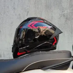 新品ダブルレンズ フルフェイスヘルメット バイクヘルメット JM-03 XL