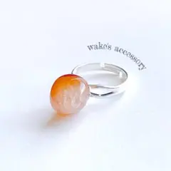 No.436✴︎silver✴︎瑪瑙(メノウ)のリング