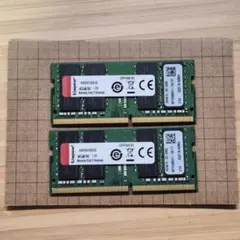 キングストン DDR4 2666 64GB (32GBx2) SO-DIMMのサムネイル