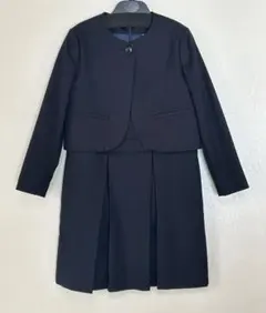 UNIQLO ユニクロ　ネイビー フォーマルジャケットとワンピースセット