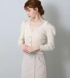 【最終価格】deicy ニットトップス　オフホワイト