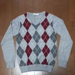 HAREの紳士ウールセーターSサイズ