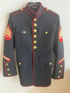 アメリカ海兵隊 ドレスブルーコート 36XS 軍曹用 ナポレオンジャケットのサムネイル