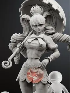 【未塗装】ワンピース ペローナ 1/6 レジンガレージキット