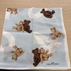 ATSUKI A.O.ONISHI クマのハンカチ
