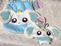 ふたりはプリキュアMaxHeart マスコットポーチ 巾着 ポルン