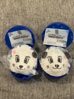 プロ野球マスコット フェイスぬいぐるみ パ・リーグ レオ 2個セット
