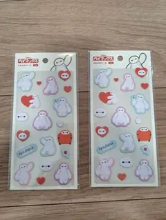 ベイマックス ふわふわシール 2枚セット