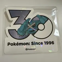ポケモン 30周年記念 メタグロス ステッカー ポップアップ ソンス