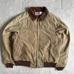Carhartt サンタフェジャケット 企業ワッペン USA古着 ヴィンテージ