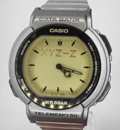 【レア 稼働】CASIO データバンク ABX-52 アナデジ 腕時計 S789