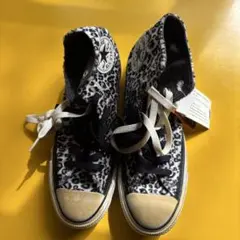 CONVERSE ALL STAR ヒョウ柄 ハイカットスニーカー