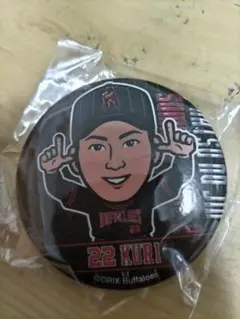 オリックス・バファローズ　缶バッチ　九里亜蓮
